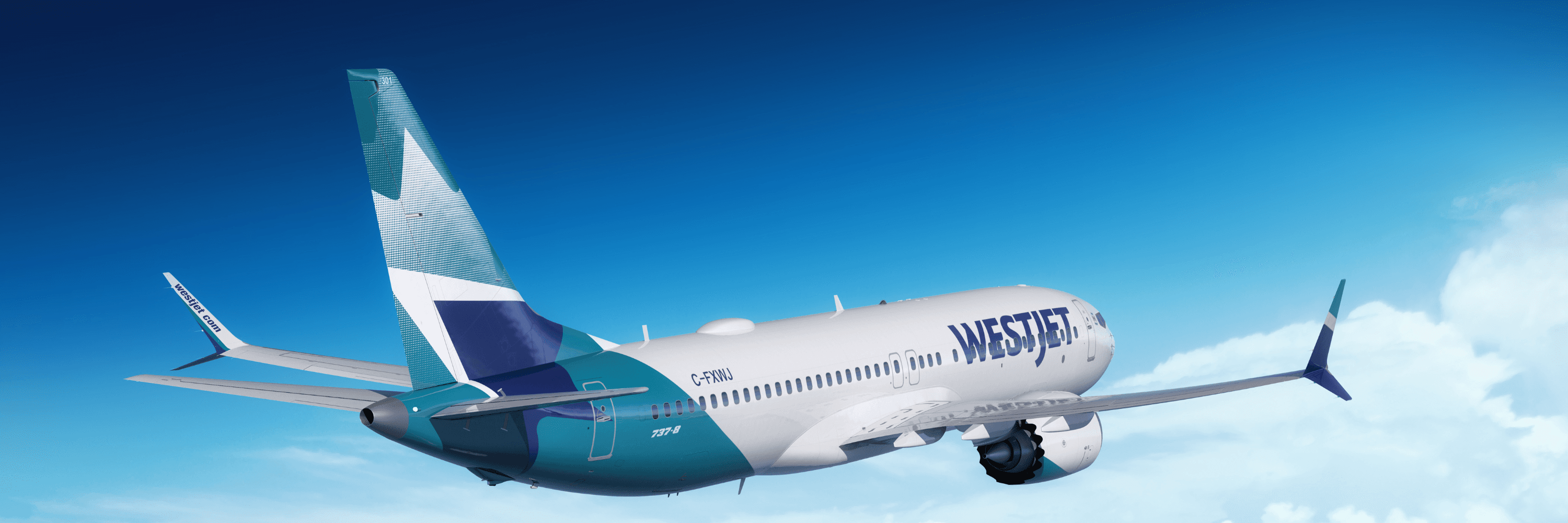 WestJet Vacances - background banner